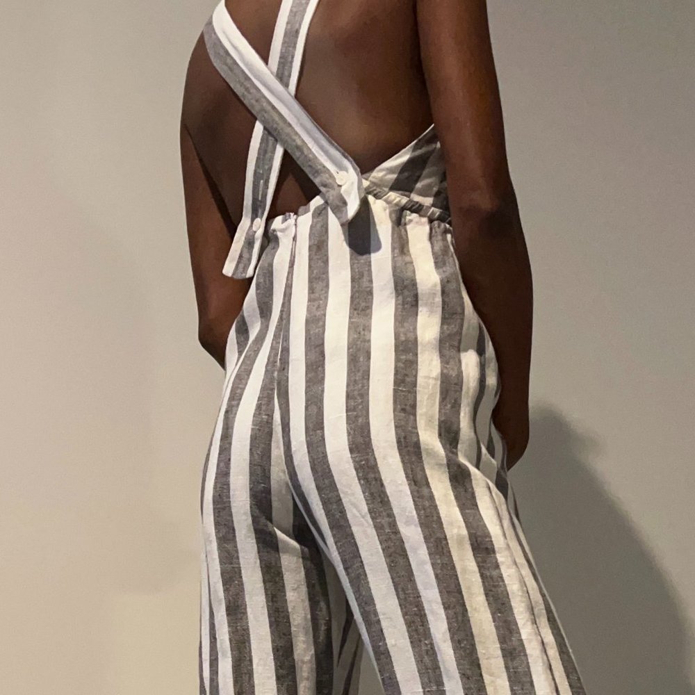 Reformation Jumpsuit - Striped